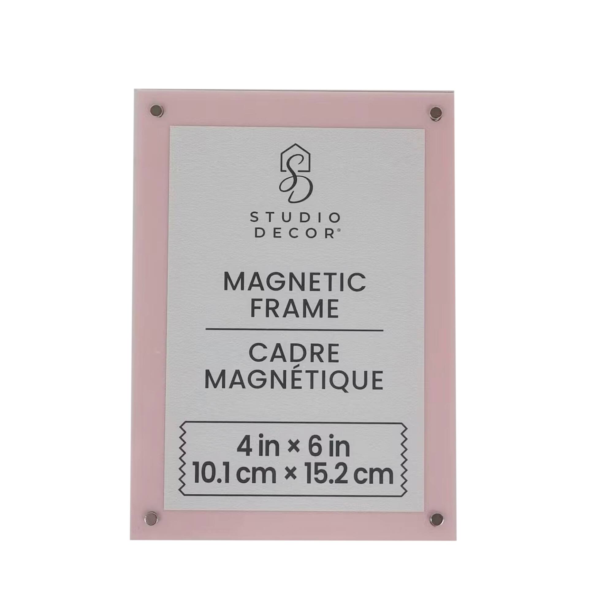 4" x 6" Acrylic Magnetic Frame by Studio Décor